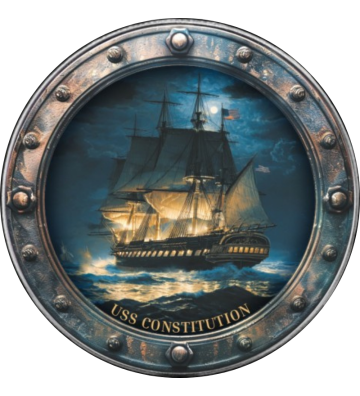 1$ USS Constitution - Słynne Statki