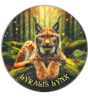 1$ Lyralis Lynx - Forest Totems III