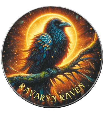 1$ Ravaryn Raven - Forest Totems III