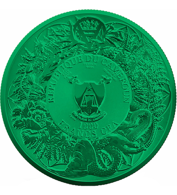 1000 Francs Domowik Space Green - Slavic Bestiary