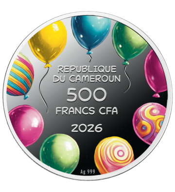 500 Francs Happy Birthday