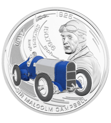 5 Euro Sir Malcolm Campbell - Speed Record