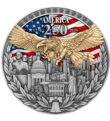 5$ America 250th Anniversary Coin