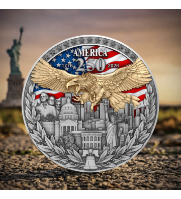5$ America 250th Anniversary Coin