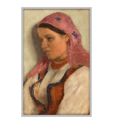 500 Francs Girl from Bronowice, Aleksander Gierymski