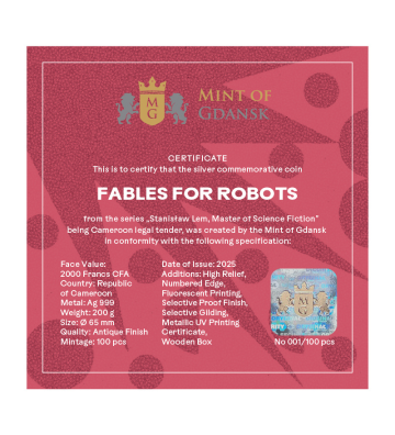 2000 Francs Fables for Robots - Stanisław Lem, Master of Science Fiction