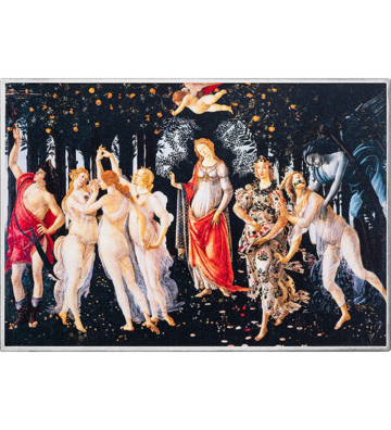 1000 Francs Primavera, Sandro Botticelli - MINT XXI Art Gallery
