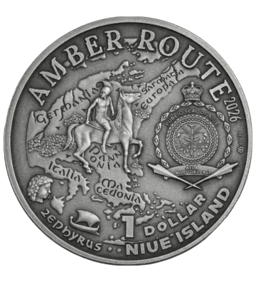 1$ Hungary - Amber Route