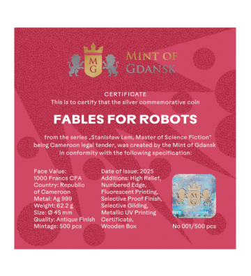 1000 Francs Fables for Robots - Stanisław Lem, Master Of Science Fiction