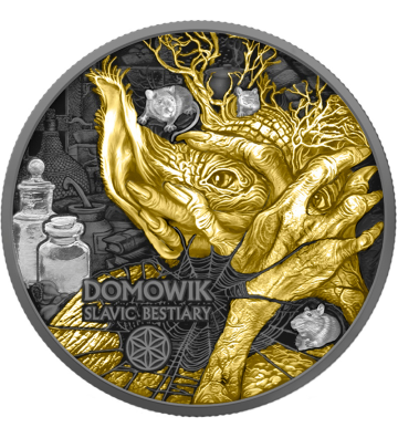 1000 Francs Domovik Multimetal - Slavic Bestiary