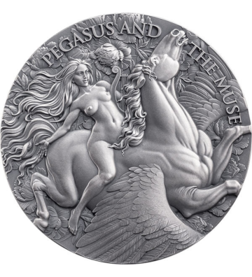 2000 Francs Pegasus and the Muse - Celestial Beauty
