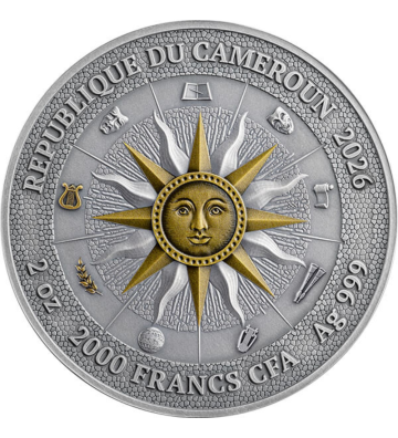 2000 Francs Erato and Polyhymnia - The Nine Muses