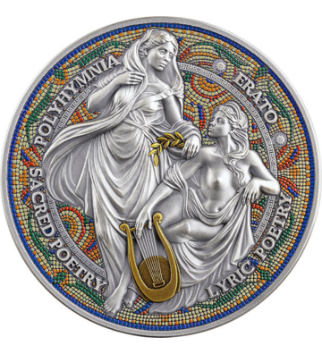 2000 Francs Erato and Polyhymnia - The Nine Muses