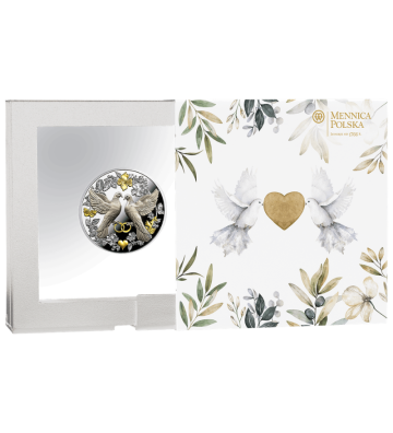 500 Francs Wedding Doves