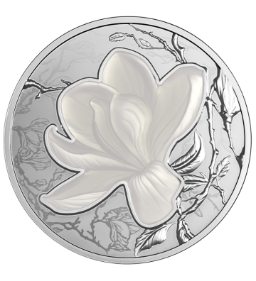 1$ Magnolia - Flowers of the Four Seasons Collection
