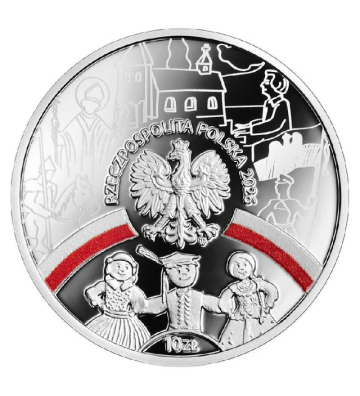 10 zł Polska wspólnota narodowa - W Polskę Wierzę