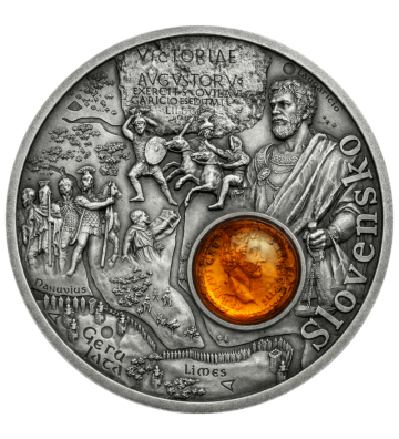 1$ Slovensko - Amber Route