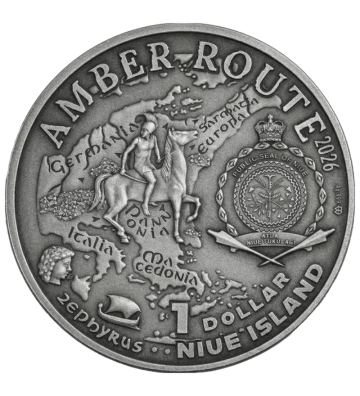 1$ Slovensko - Amber Route