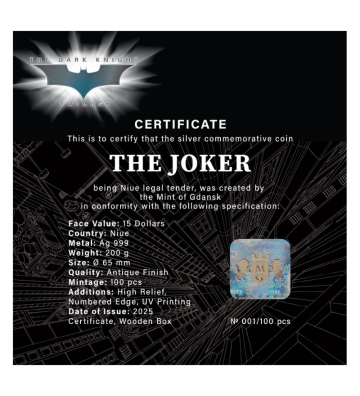 15$ Joker - Gotham