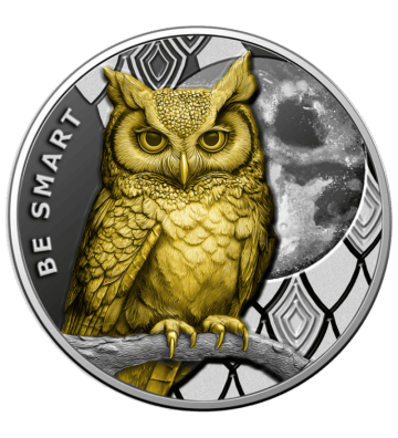 1000 Francs Owl - Be Smart