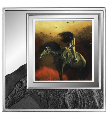 1000 Francs AJ76 Rider – Zdzisław Beksiński