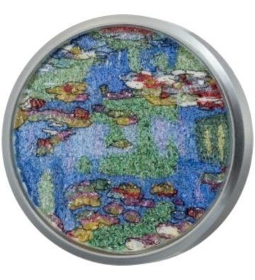 2000 Francs Water Lilies, Claude Monet  - Crystal Art