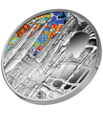 5 Euro Antoni Gaudi, 100. Rocznica Śmierci