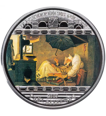 20$ Biedny Poeta, Carl Spitzweg - Masterpieces of Art