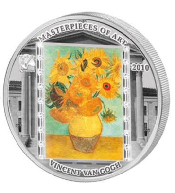 20$ Sunflowers, Vincent van Gogh - Masterpieces of Art