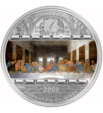 20$ The Last Supper, Leonardo Da Vinci - Masterpieces of Art
