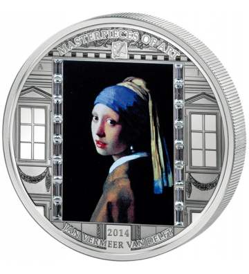 20$ Girl with a Pearl Earring, Vermeer Van Delft - Masterpieces of Art
