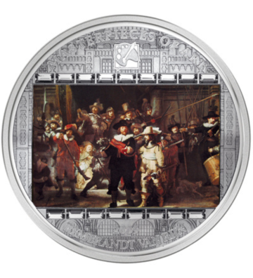 20$ Nightwatch, Rembrandt - Masterpieces of Art