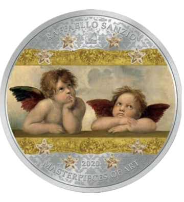 20$ Aniołki Madonna Sykstyńska, Raffaello Sanzio - Masterpieces of Art