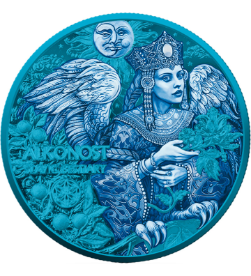 1000 Francs Alkonost Space Blue - Slavic Beasts