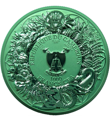 1000 Francs Alkonost Space Green - Slavic Beasts