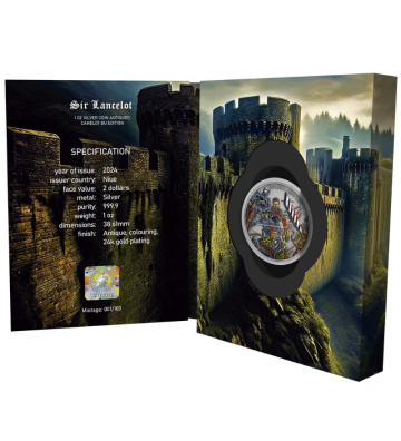 2$ Sir Lancelot - Camelot BU Edition, Antique Finish
