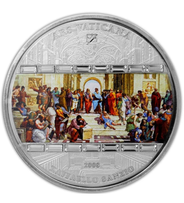 20$ School of Athens, Raffaello Sanzio - Masterpieces of Art, Ars Vaticana