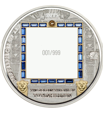 20$ 25$ Złoty Tron Tutanchamona - Masterpieces of Art