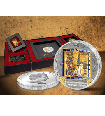 20$ 25$ Golden Throne of Tutankhamen - Masterpieces of Art