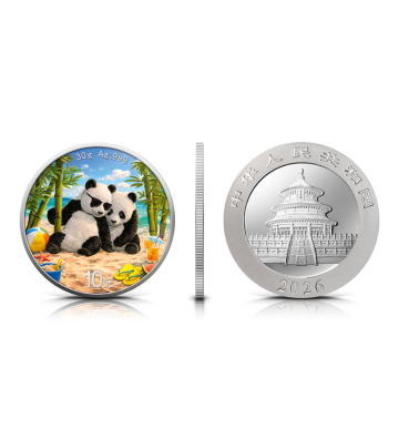 10 Yuan China Panda, Summer - Four Seasons