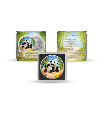 10 Yuan China Panda, Summer - Four Seasons