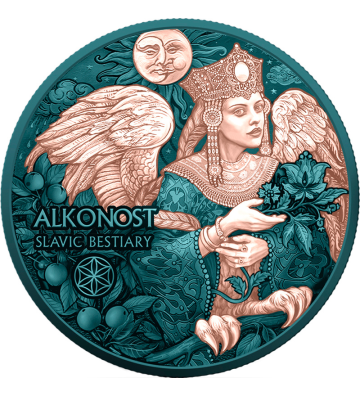 Set: 1000 Franków Alkonost Space Blue + Alkonost Space Green + Alkonost Rose Gold +  Alkonost Multimetal + Alkonost Burning