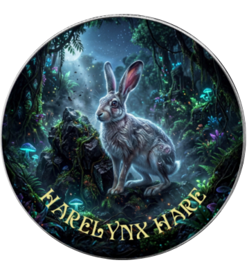 1$ Hare Harelynx - Forest Totems V
