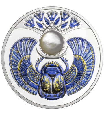 1$ Pearl Scarab