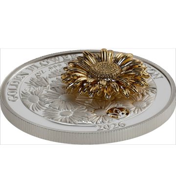 5$ Daisy - Golden Flower Collection