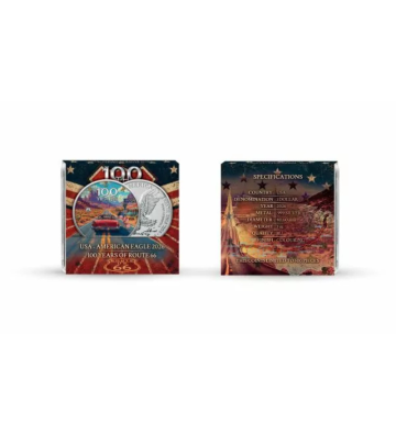 1$ American Eagle 2026, 100 Years of Route 66