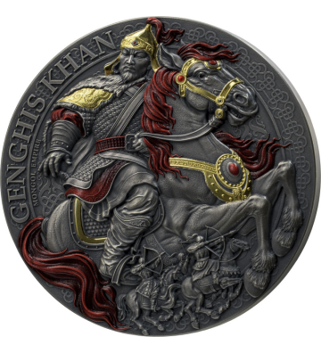 5000 Francs Genghis Khan - Great Commanders