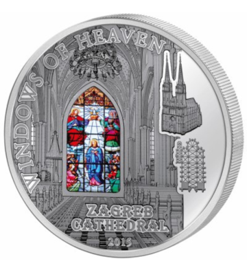 10$ Zagreb Cathedral, Kaptol -  Windows of Heaven