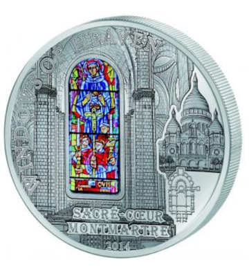 10$ Basilica Sacre Coeur Sacred Heart Montmartre Paris - Windows of Heaven