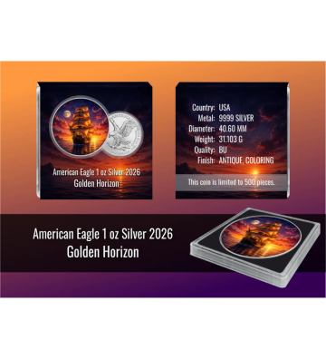 1$ Golden Horizon, American Eagle
